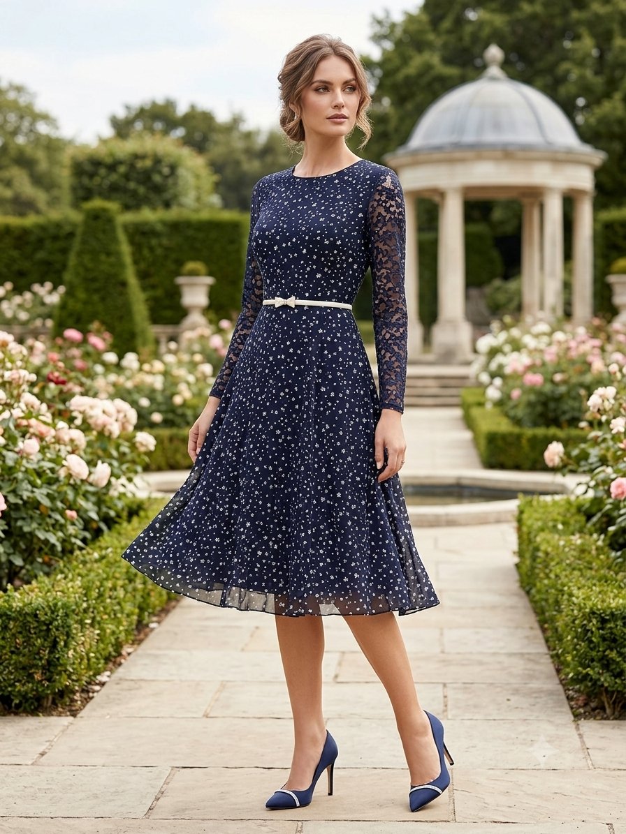 Vestido Azul noche