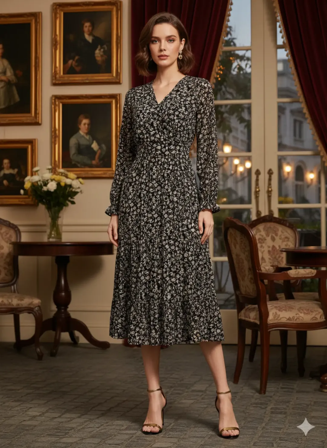 Vestido estampado